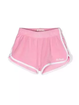 MC2 Saint Barth Kids махровые шорты Curly, розовый