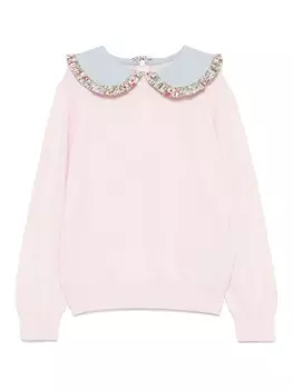 MC2 Saint Barth Kids свитер Alba, розовый