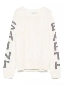 MC2 Saint Barth Kids свитер Bergen, белый