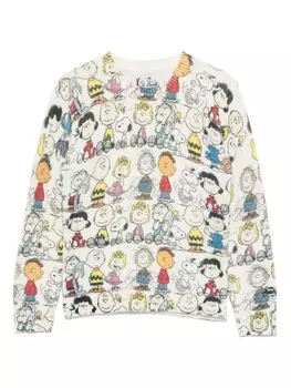 MC2 Saint Barth Kids свитер Douglas из коллаборации с PEANUTS, мультиколор