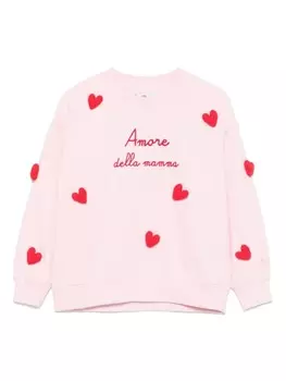 MC2 Saint Barth Kids толстовка Briony, розовый
