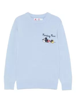 MC2 Saint Barth Kids x Дисней Микки Понедельник свитер, синий