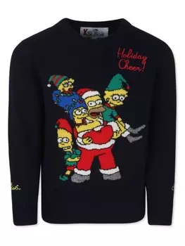 MC2 Saint Barth Kids x свитер The Simpsons, синий