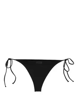 MC2 Saint Barth плавки бикини Marielle с завязками по бокам, черный