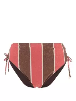 MC2 Saint Barth плавки бикини в полоску, розовый