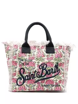 MC2 Saint Barth пляжная сумка Vanity из канваса, нейтральный цвет