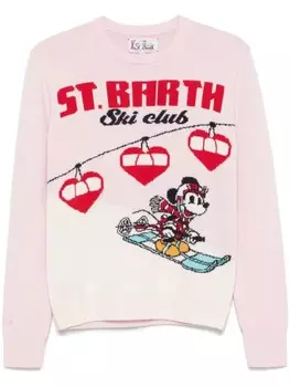 MC2 Saint Barth x Disney Новый свитер Queen, розовый