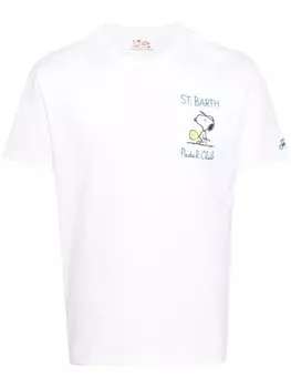 MC2 Saint Barth x Peanuts Snoopy Padel T-shirt, белый