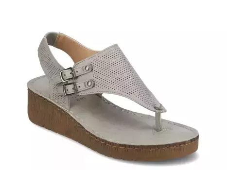 Mckell Wedge Сандалии Journee, Grey