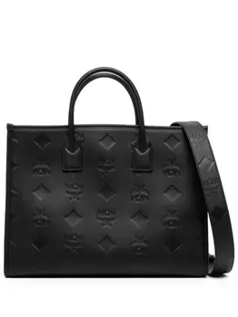 MCM большая сумка-тоут Mnchen, черный
