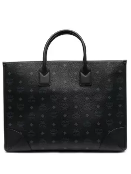 MCM большая сумка-тоут Mnchen, черный