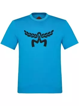MCM футболка Laurel Logo, синий