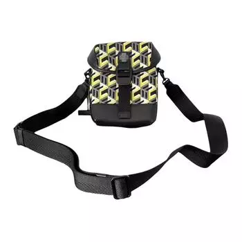 MCM Кожаная сумка через плечо, маленькая, унисекс, желтая