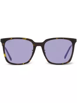 MCM солнцезащитные очки 714SA в прямоугольной оправе, коричневый