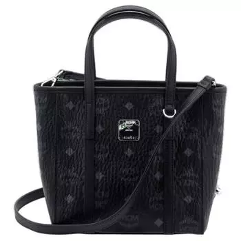 MCM Сумка Toni Shopper Mini Visetos Black