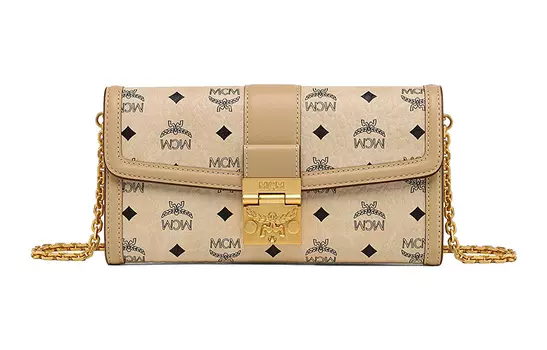 MCM Женская сумка через плечо Tracy Visetos, Базовый набор (сумка и пыльник)