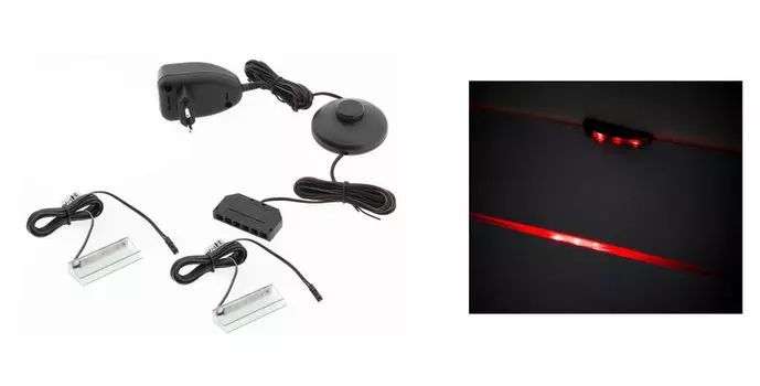 Мебель24 светодиодные светильники, комплект из 2 шт., красный, коллекция SOHO, для гостиной Furniture24