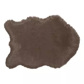 Мебельный ковер с длинным ворсом - эскимосский Daunex, коричневый
