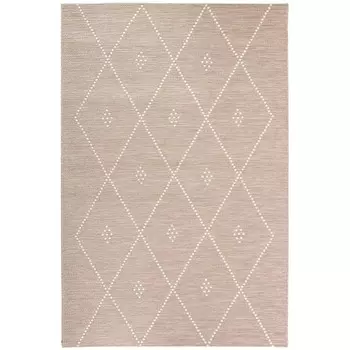 Мебельный ковер с геометрическим рисунком - Асма Vivaraise, натуральный