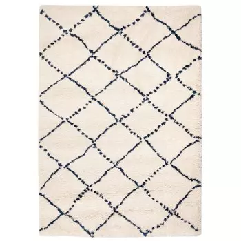 Мебельный ковер с геометрическим узором - Касабланка Vivaraise, синий