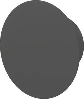 Мебельный крючок Hammel "Mistral настенная вешалка, вешалка для одежды", (1 шт.), из массива дерева, 9 или 13 см Hammel Furniture 9х6,5 см, цвет graphit