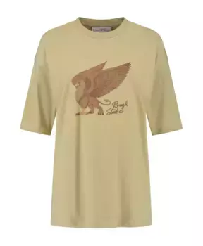 Мечтательная хлопковая футболка Rough Studios, зеленый