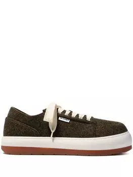 Мечтательные кроссовки Sunnei, зеленый