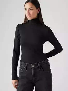 Мечтательный топ с высоким воротником Levi's, цвет Caviar - Black