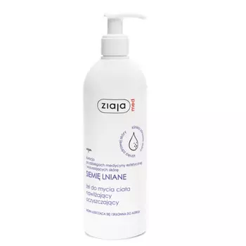 Med Flaxseed Treatment Увлажняющий и очищающий гель для тела, Ziaja