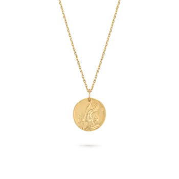 Медальон Van Cleef & Arpels Zodiaque Aquarii (Водолей), 18-ct желтое золото