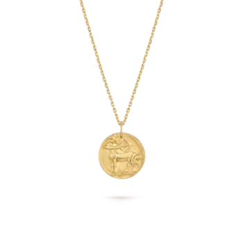 Медальон Van Cleef & Arpels Zodiaque Sagittarii (Стрелец), 18-ct желтое золото
