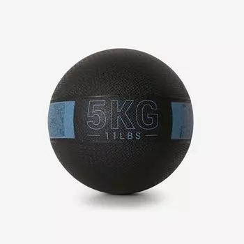 Медбол 5 кг - черный Domyos