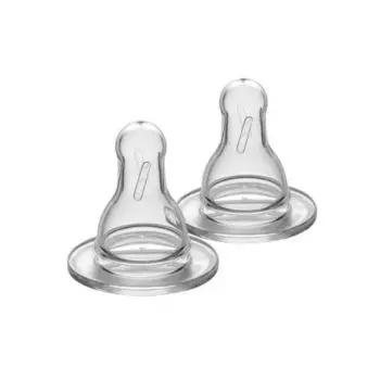 Medela соски для бутылочек без удара, размер S, 2 шт./1 упаковка