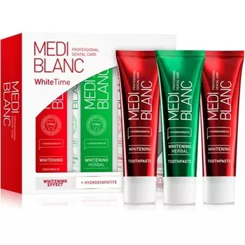 MEDIBLANC Dental Care White Time Set - для белых и ярких зубов