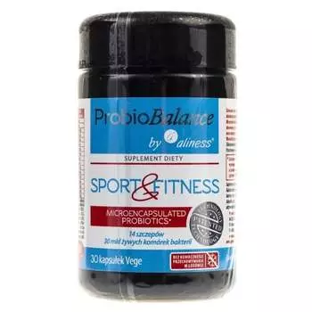 MedicaLine, ПробиоБаланс Спорт и Фитнес, 30 капсул, мультиколор