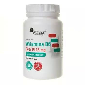 MedicaLine, Витамин B6 (P-5-P) 25 мг, 100 таблеток