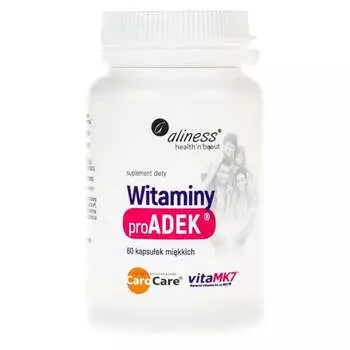 MedicaLine, Витамины Aliness, ProADEK, 60 капсул