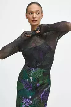 Медицина с длинным рукавом Medicine, черный