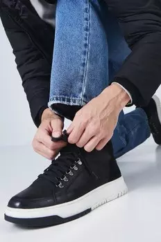 Medicine кожаная обувь, черный