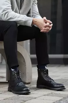 Medicine кожаная обувь, черный