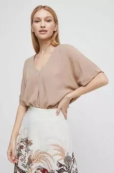 Медицинская блузка Medicine, бежевый