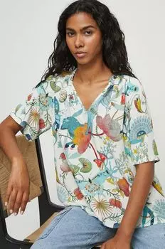 Медицинская блузка Medicine, бежевый