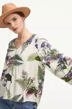 Медицинская блузка Medicine, бежевый