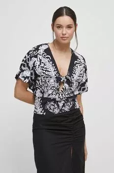 Медицинская блузка Medicine, черный