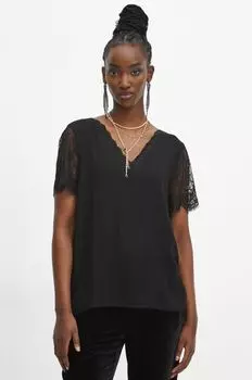 Медицинская блузка Medicine, черный