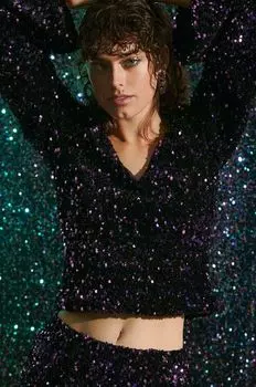 Медицинская блузка Medicine, фиолетовый