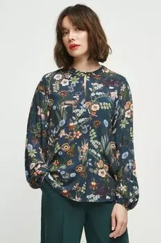 Медицинская блузка Medicine, темно-синий