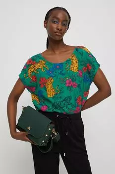 Медицинская блузка Medicine, зеленый