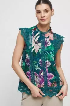 Медицинская блузка Medicine, зеленый