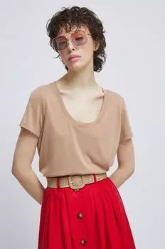 Медицинская футболка Medicine, бежевый